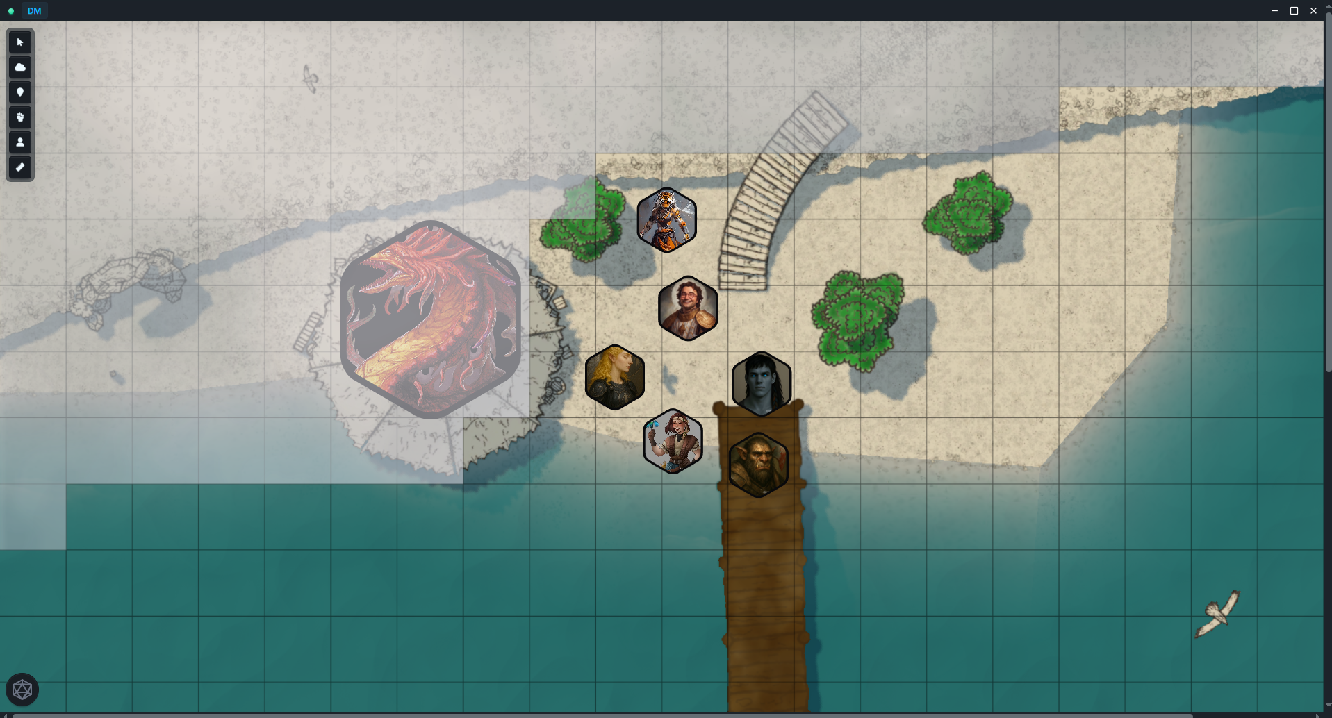 How to play DND Online fast Ansicht als DM